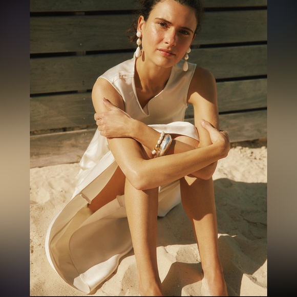 J.Crew Collection limited-edition Carolyn slip dress in luster crepe - Picture 6 of 12